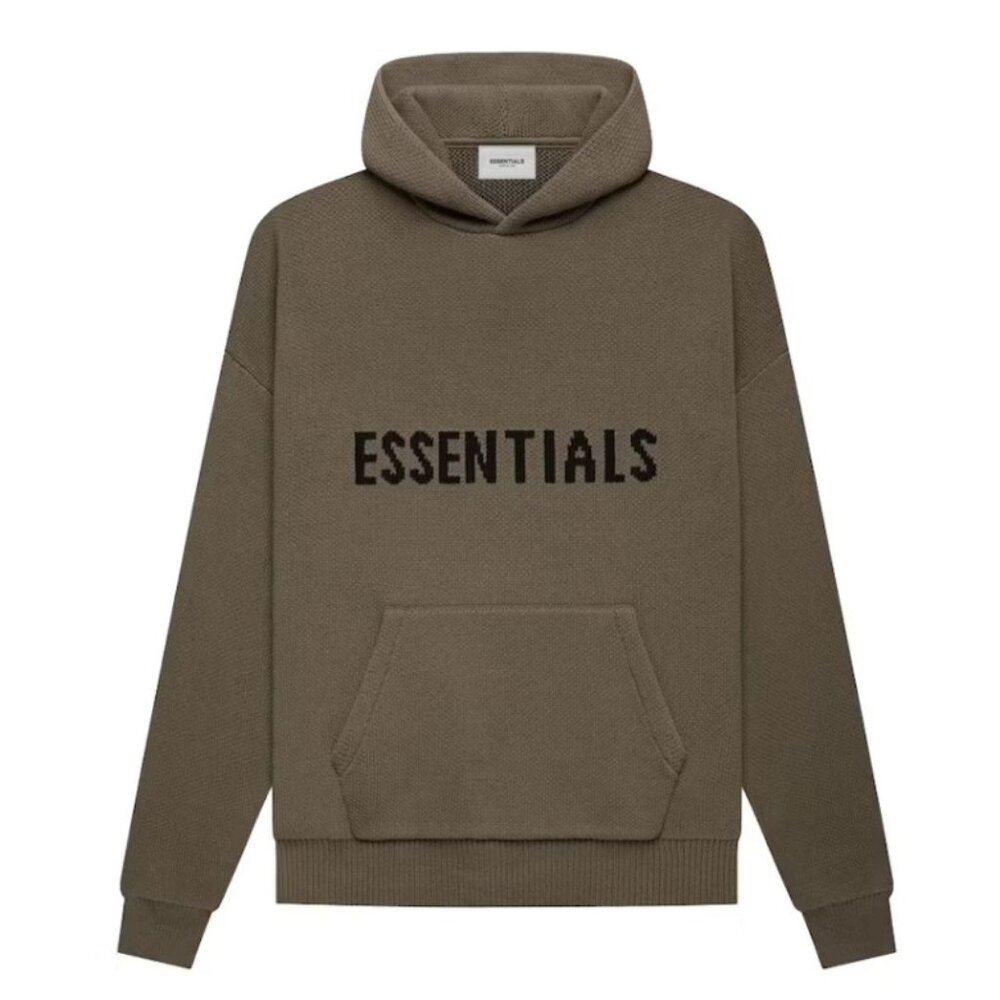 Fear of God Essentials Knit Pullover Hoodie